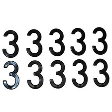 CHIFFRE PLAQUE TIFLEX ALU