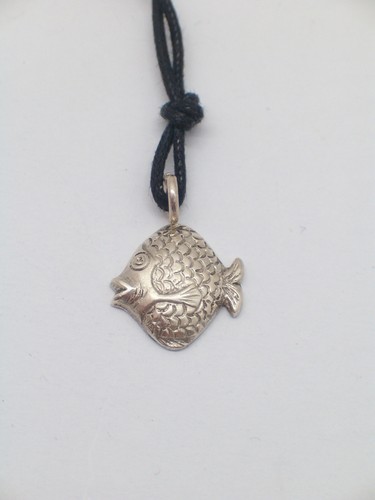 Pendentif avec poisson lune - avec,