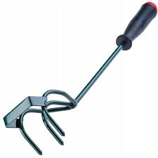 Cultivateur KADAX avec manche en métal, avec 3 dents, 44 cm