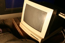 Macintosh LC ecarn voyan vert ok lecteur fait du bruit clavier + souris 