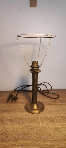 Pied lampe ancien laiton - pied,