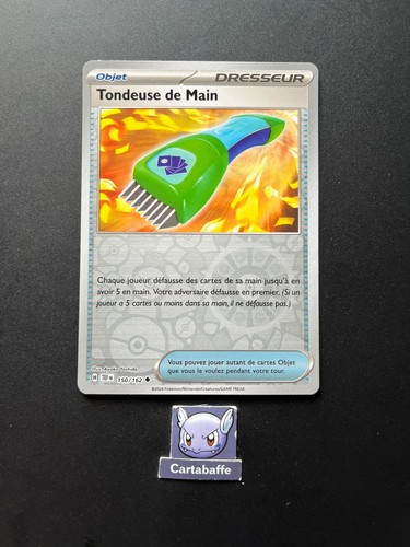 Carte pokémon tondeuse - carte, de