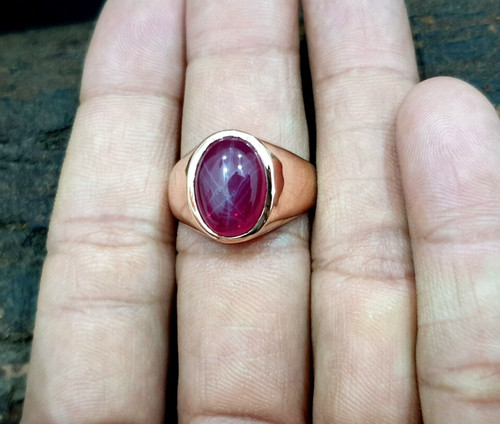 Bague rose étoile - bague,