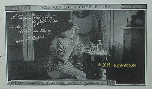 Publicite parfum gelle freres - publicite,