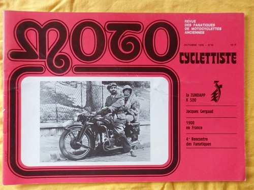 Motocyclettiste 10 - le, n°10