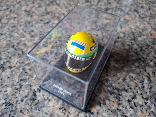 Minichamps helmet ayrton - 1/8,