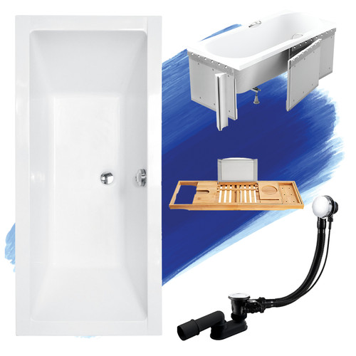 Baignoire rectangulaire quadro - baignoire,