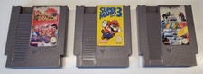 Lot 3 jeux Nintendo NES - Super Mario 3 - Double dragon - Pin.bot - UKV / PAL A