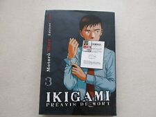 IKIGAMI MENACE DE MORT T3 TTBE