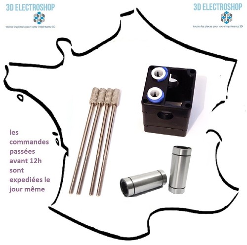 Chariot pour double extrudeur