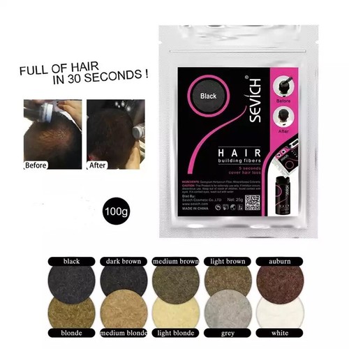 Recharge 100 cheveux fibre - gr,