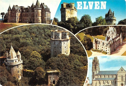 Cpm elven château de - cpm, le