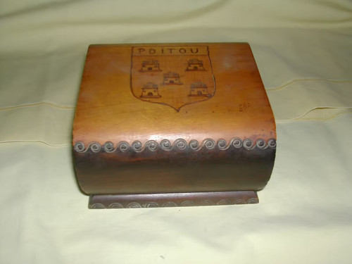 Ancien coffret bois