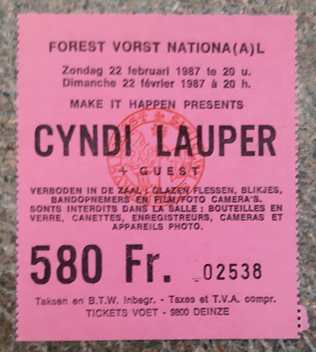 Ticket billet used - billet, place