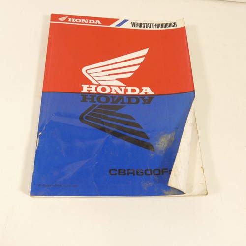 Honda cbr 600 - manuel, de