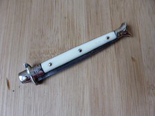 Ancien couteau pliant type CHATELLERAULT os et maillechort  XIXème FRANCE