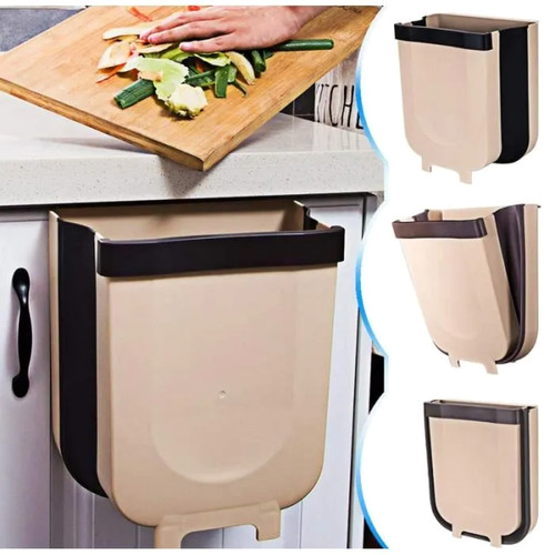 Poubelle pliable murale - poubelle,