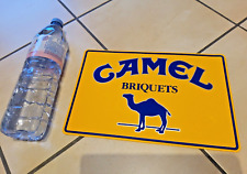 Autocollant CAMEL ancien grand format en PLASTIQUE  épais vintage chameau 