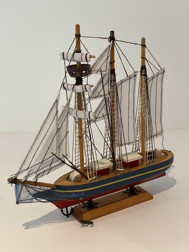 Maquette bateau voile bois - maquette,