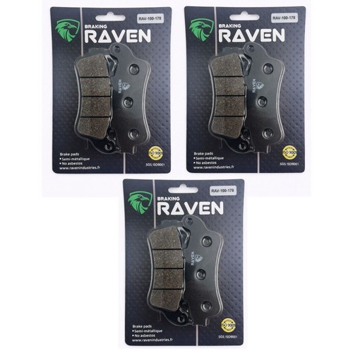 Kit plaquettes frein - 3, g
