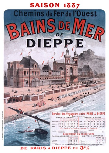 Affiche chemin fer - affiche,