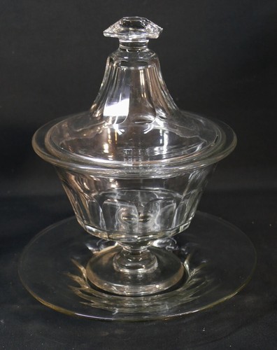 Drageoir cristal taillé - drageoir, en