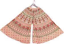 Bollywood Style Créateur Décontracté Taille Haute Palazzo Jupe Pour Large Jambes