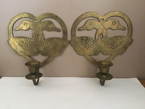 Paire appliques laiton - paire,