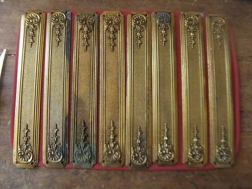 632 lot 8 plaques - de, de