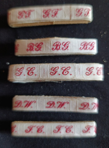 Lot ancien ruban - lot, d'