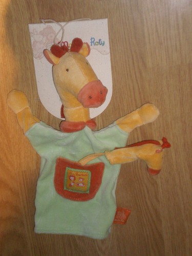 Doudou peluche girafe moulin - doudou,