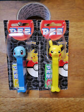 Distributeur de bonbons PEZ Pokemon - Nintendo - Carapuce & Pikachu edition 2022
