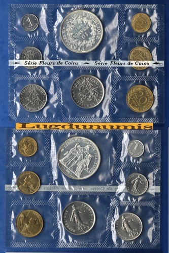 Coffret fdc 1971 contenant - contenant, les