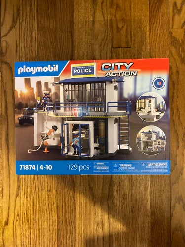 Playmobil 71874 police station - playmobil,