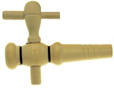 Robinet bois buis 3 pouce °10MM pour vinaigrier BOUCHONNERIE JOCONDIENNE