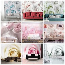 ROSES FLEURS Papier peint