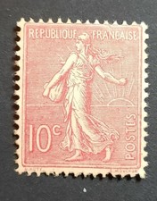 lot n° 450 timbre France  129