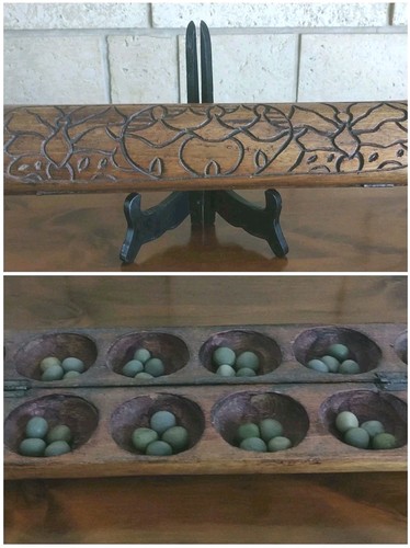 Artisanal ancien jeu africain - jeu,