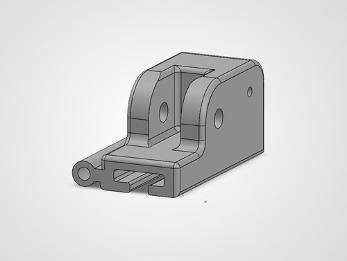 Guide cable toit - , ouvrant