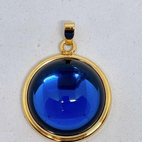 Collier cabochon rond - , lalique