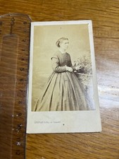 CDV Circa 1860 Femme Noblesse