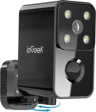 ieGeek Caméra de Surveillance Extérieure 2K Sans Fil – Rotation 180°, WiFi 2.4GH