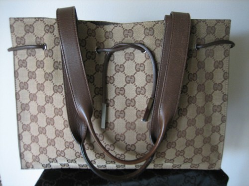 Sac gucci toile - gucci,