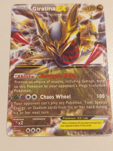 Carte pokémon giratina - giratina, ex