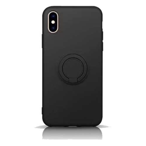 Coque silicone avec anneau - avec,