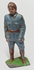 CL (CHARLES LANOY) FIGURINE SOLDAT PILOTE GUERRE 14-18 Plomb Creux 52 mm N°2