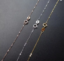 COLLIER CHAÎNE EN OR JAUNE 18