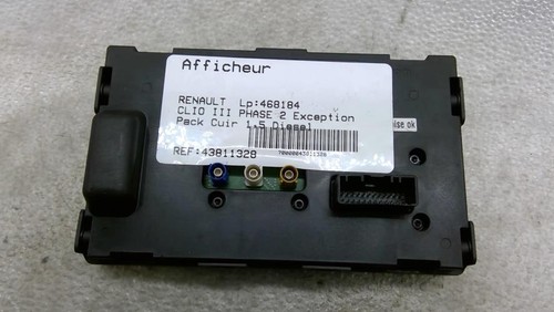 Ecran gps renault - clio, 3