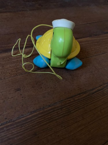 Jouet ancien tortue fisher - jouet,
