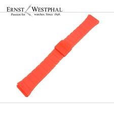 Original FORTIS bracelet de montre avec boucle déployante en acier inoxydable